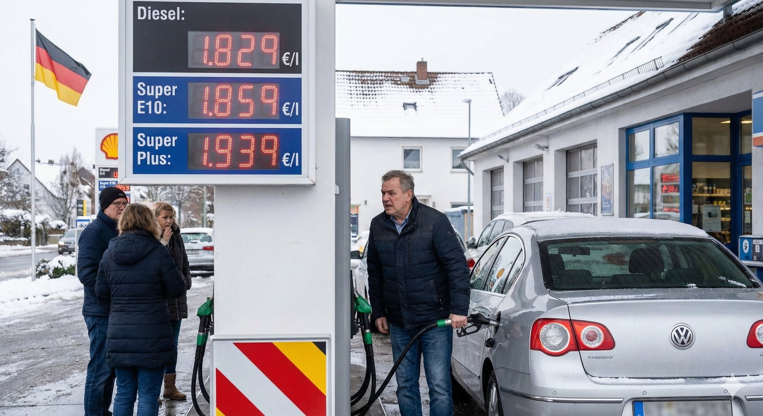 ALMANYA’DA “KARBON VERGİSİ” POMPAYA YANSIDI: DİZEL 1.80 AVRO’YU GEÇTİ!