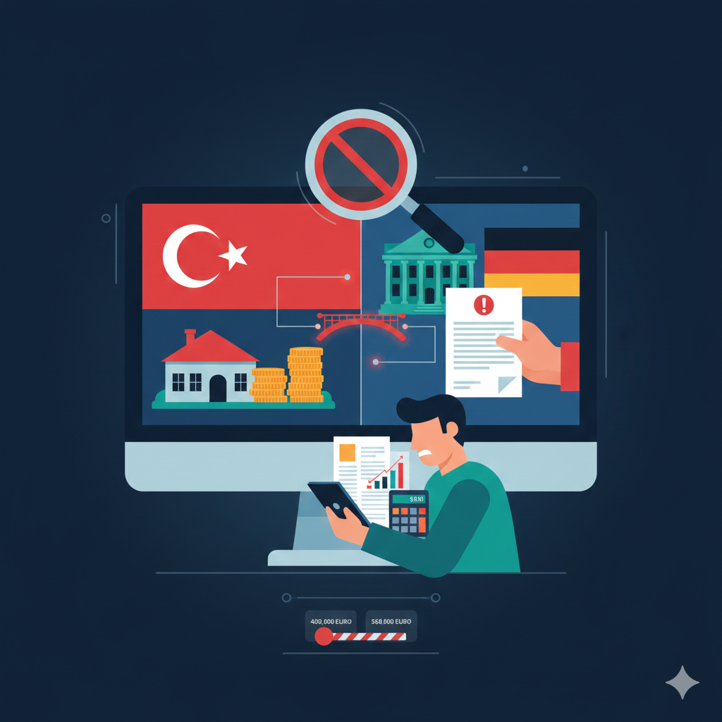 ALMANYA’DA “MİRAS VERGİSİ” TUZAĞI: TÜRKİYE’DEKİ MÜLKLERİNİZİ BİLDİRDİNİZ Mİ?