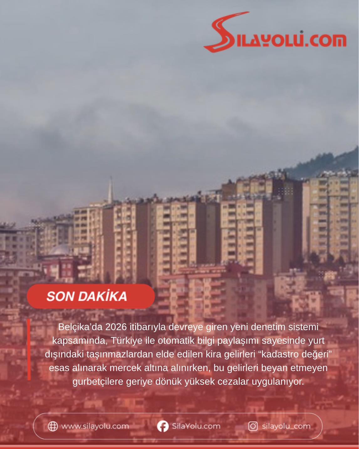 Türkiye’de evi, arsası veya başka bir gayrimenkulü bulunan Belçikalılar bu haberi dikkatli okuyun.
