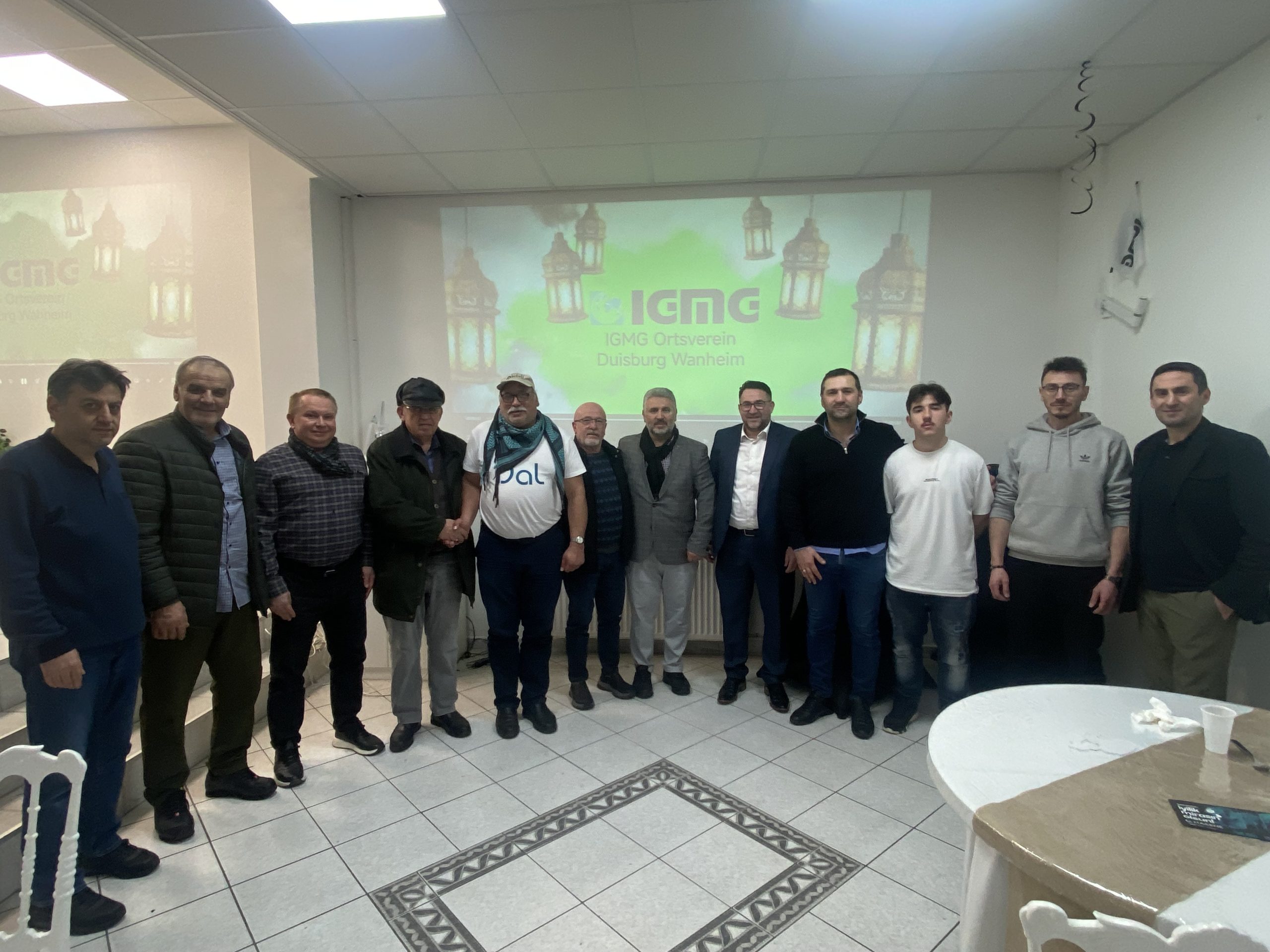 Duisburg İGMG Eğitim Merkezi iftar geleneğini sürdürüyor