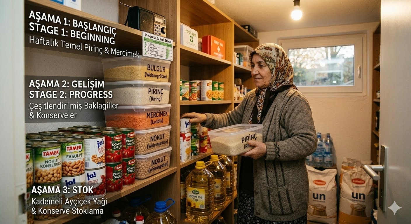 Avrupa’da “Acil Durum” Hazırlığı Yapın: Uzmanlar “Gıda Stoklarınızı Gözden Geçirin” Diyor!