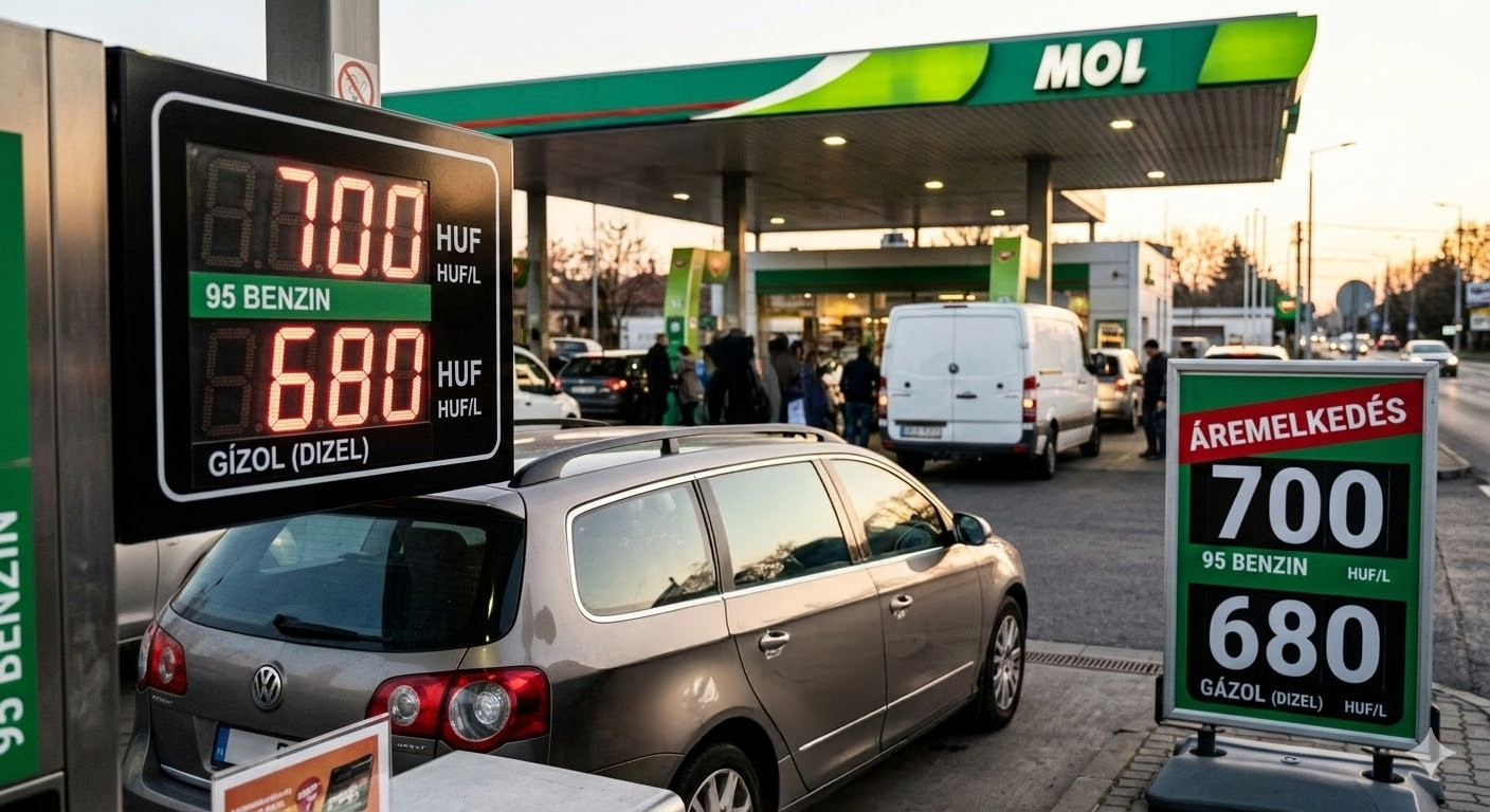 Macaristan’da Akaryakıt Fiyatları Kontrolden Çıktı: 700 Forint Kapıda!