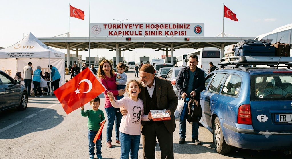 Sınır Kapılarında Sevinç Gözyaşları! “Memleket Hasreti Bambaşka!