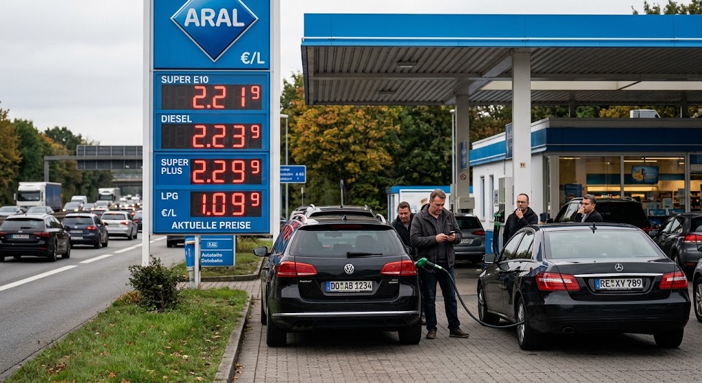 ALMANYA’DA SÜPER E10 BENZİN FİYATINDA YENİ REKOR!