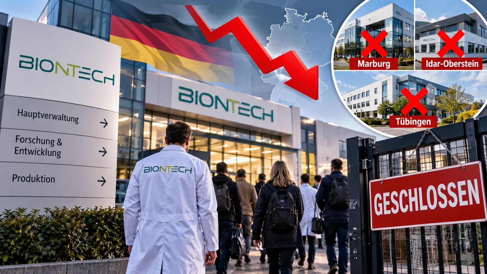 BioNTech’te küçük çaplı küçülme: Almanya’daki üç tesis kapanıyor, yaklaşık 1.800 çalışan etkilenecek