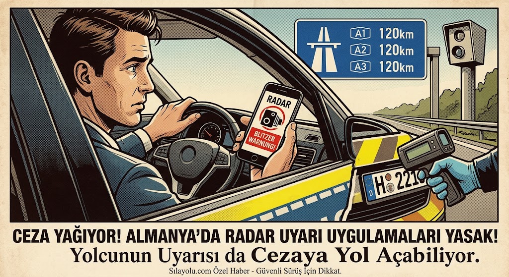 ARAÇ İÇİNDE RADAR UYGULAMASI KULLANMANIN CEZASI YÜKSEK..
