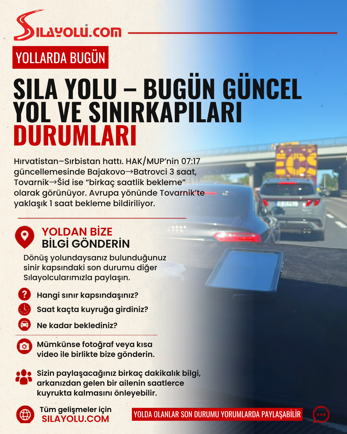 Sıla Yolu – BUGÜN Güncel Yol ve Sınır Kapıları Durumları
